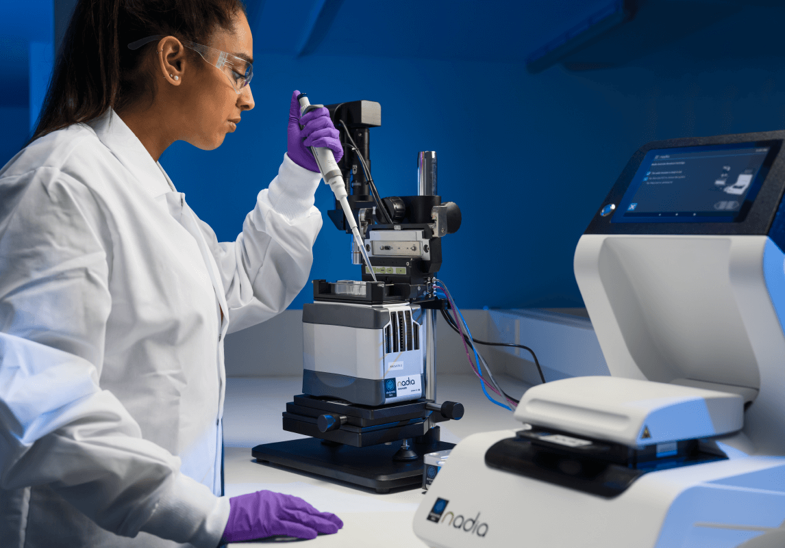 Customizing single cell research protocols with Nadia Innovate